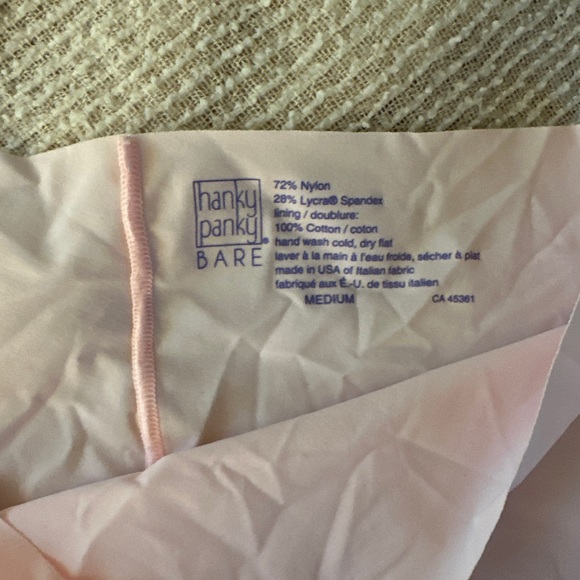 Hanky Panky boy shorts in pink size medium - Picture 4 of 4